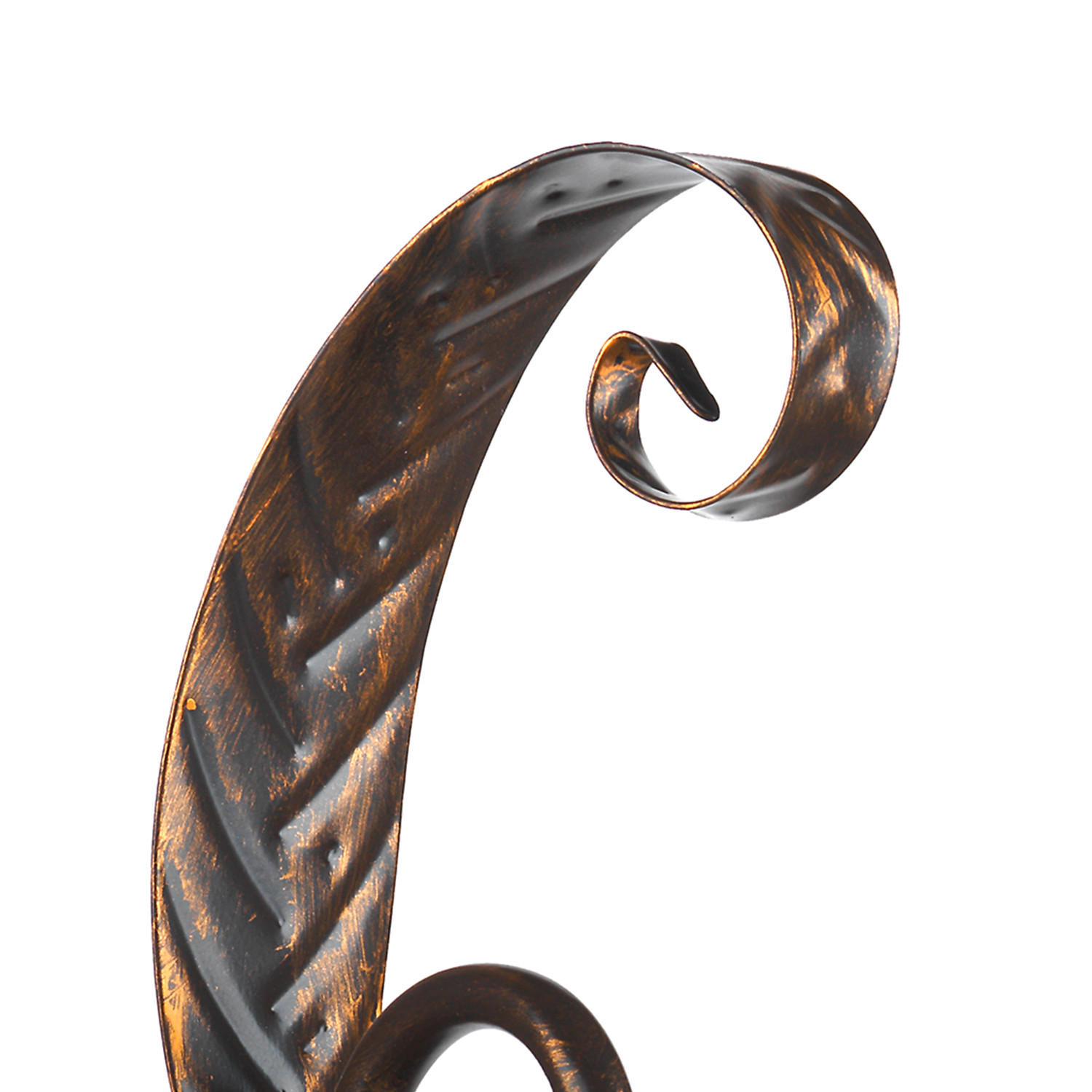WANDLEUCHTE 21/21/32 cm   - Bronzefarben, KONVENTIONELL, Glas/Metall (21/21/32cm)