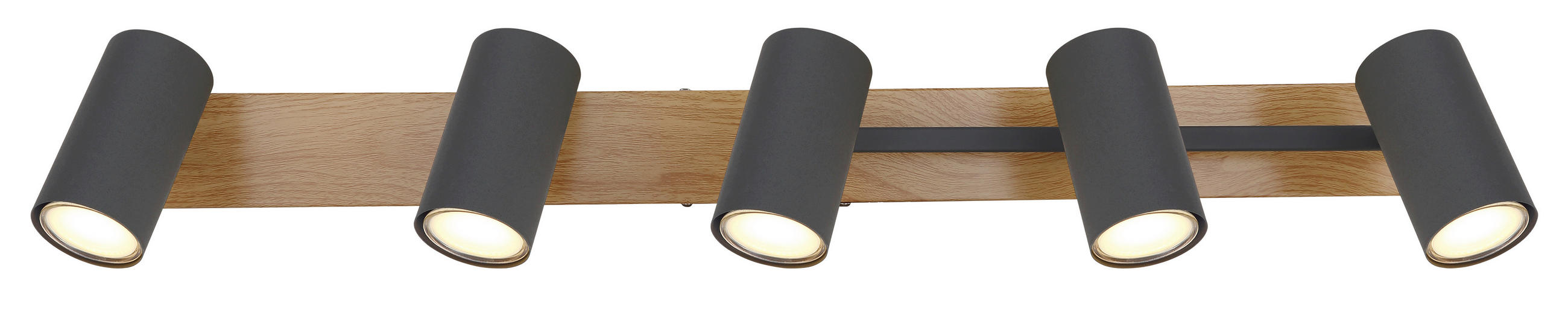 STRAHLER 70/35/17 cm   - Graphitfarben, Design, Metall (70/35/17cm) - Globo