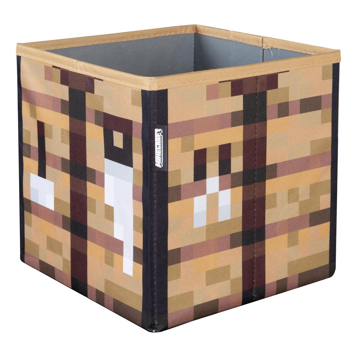 FALTBOX - Schwarz/Braun, MODERN, Textil (27/27/27cm) - Minecraft