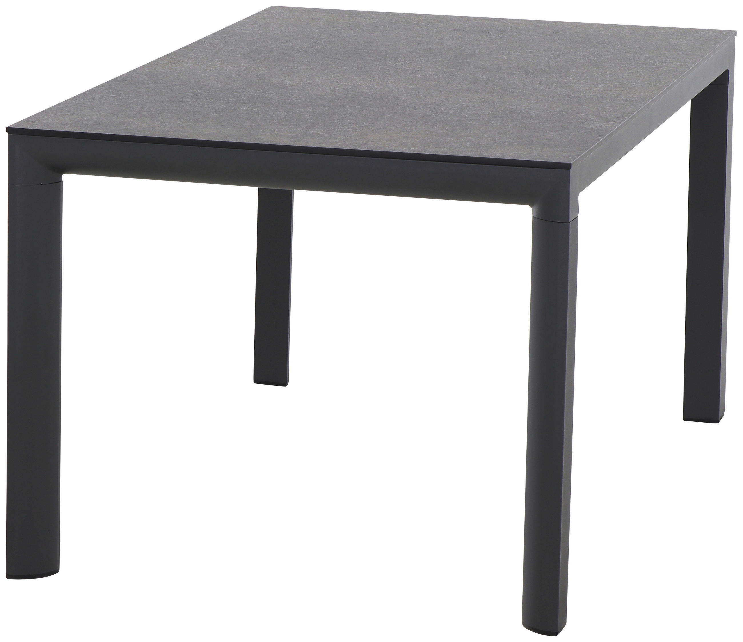 GARTENTISCH 140/90/74 cm Metall quadratisch  - Anthrazit/Titanfarben, Basics, Kunststoff/Metall (140/90/74cm) - Siena Garden
