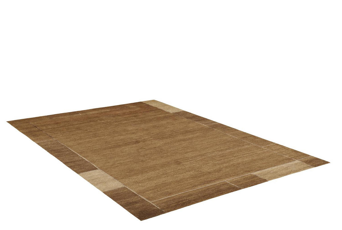 WOLLTEPPICH 90/160 cm Braun  - Braun, Basics, Textil (90/160cm) - Cazaris