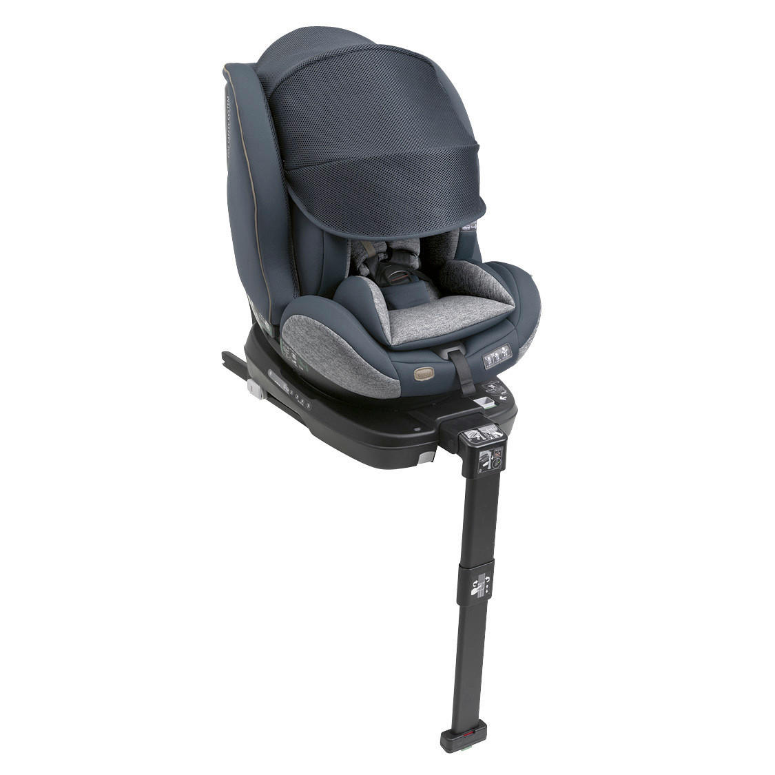 KINDERAUTOSITZ SEAT3FIT AIR   - Graphitfarben, Basics (49/44/61cm) - Chicco