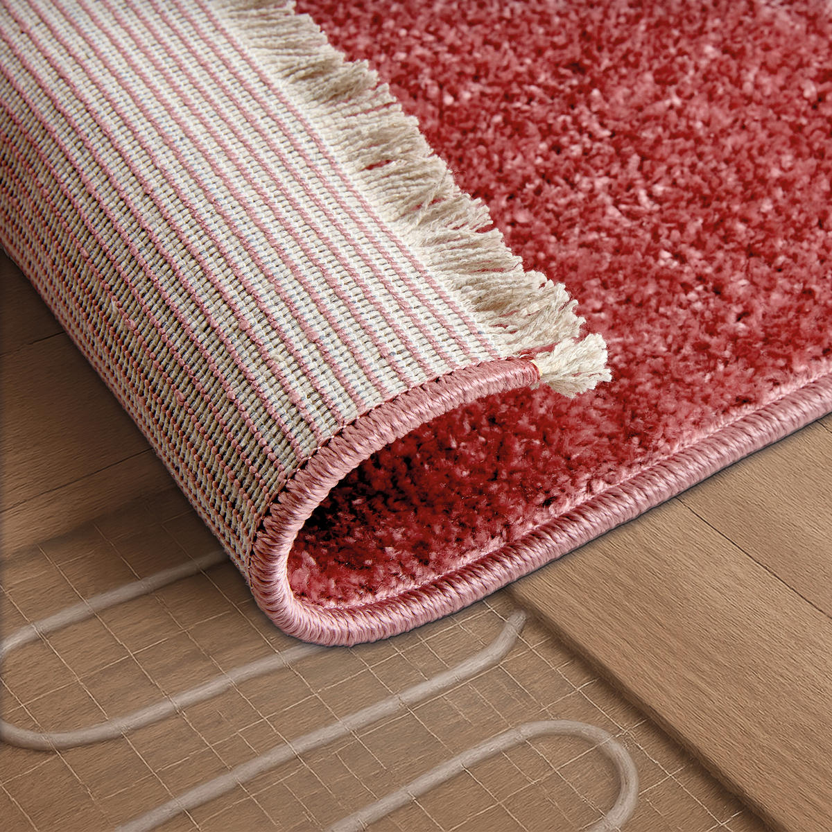 WEBTEPPICH 120/180 cm Stevie Altrosa rechteckig  - Altrosa, Basics, Kunststoff (120/180cm) - Astra