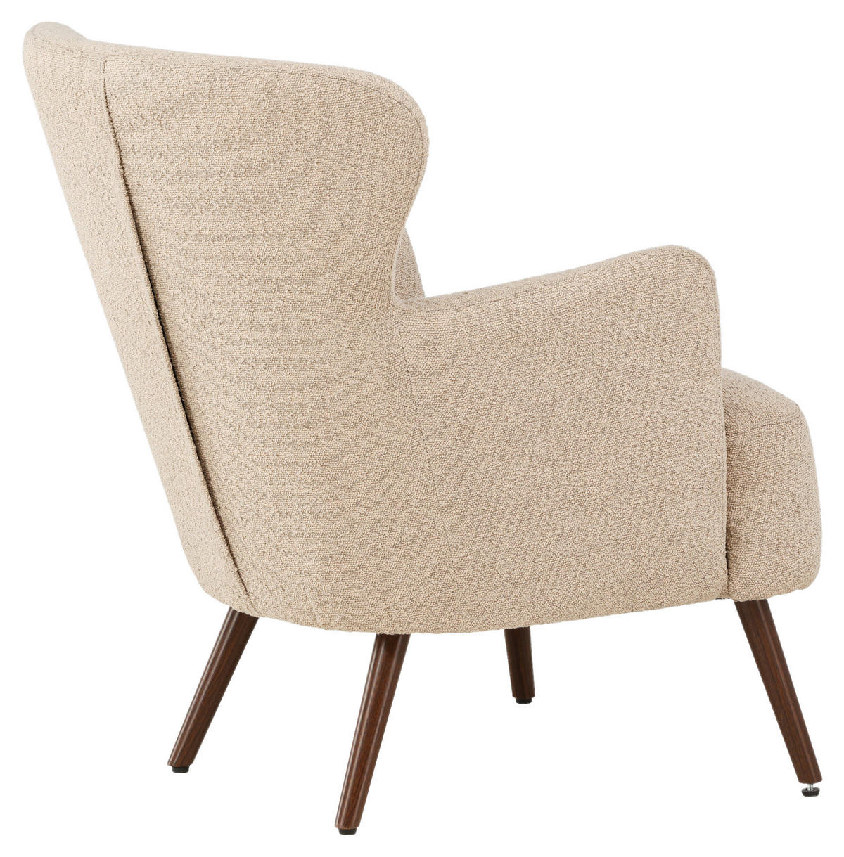 OHRENSESSEL Braun, Beige  - Beige/Braun, Design, Textil/Metall (76/85/77cm) - Livetastic