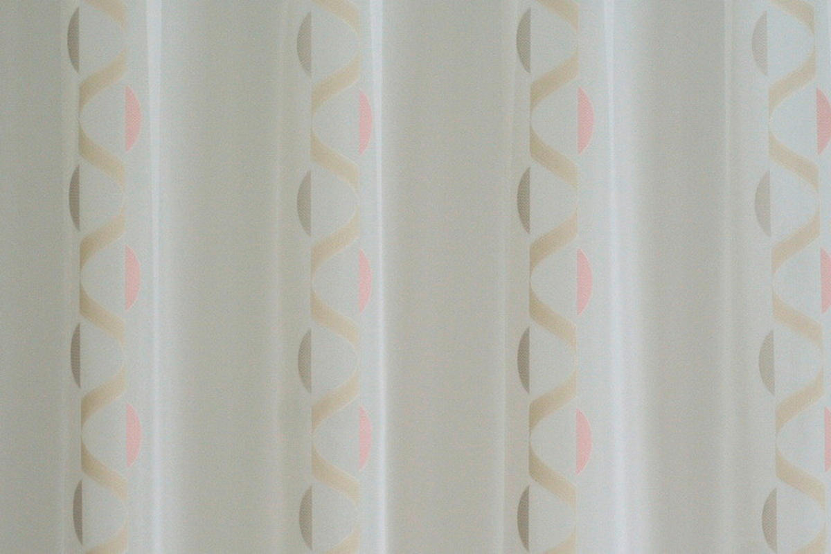 PERDEA  - crem/roz, Basics, textil (290cm) - Ambiente
