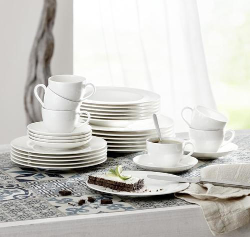 RAŇAJKOVÁ ŠÁLKA jemný porcelán (fine china)  - biela, Konventionell, keramika (0,35l) - Villeroy & Boch