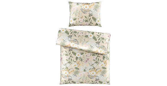 BETTWÄSCHE Satin 140/200 cm  - Gelb, KONVENTIONELL, Textil (140/200cm) - Esposa