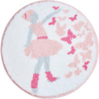 BIDET-VORLEGER Pink 60 cm  - Pink, Basics, Kunststoff/Textil (60cm) - Grund