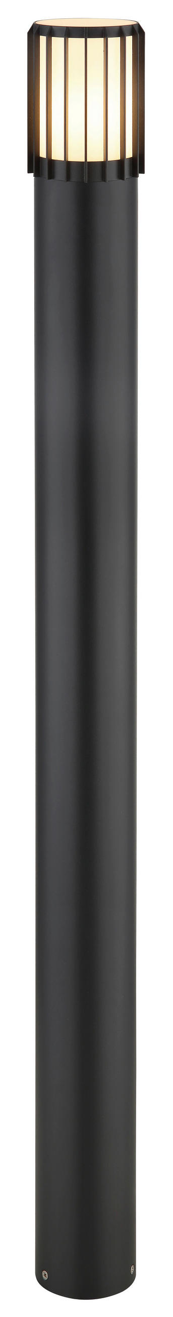 WEGELEUCHTE Mervin 9/100 cm  - Anthrazit/Opal, Design, Kunststoff/Metall (9/100cm) - Globo