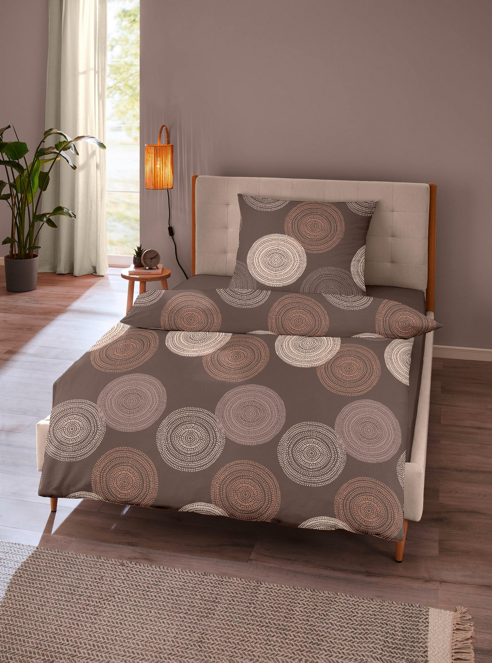 BETTWÄSCHE Herbst/Winter Kollektion 2025 Flanell 140/200 cm  - Cappuccino, Basics, Textil (140/200cm)