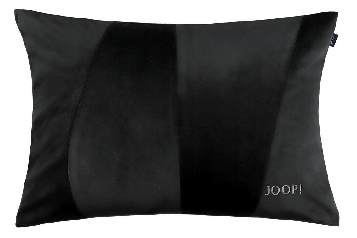 KISSENHÜLLE J-Decor 40/60 cm  - Schwarz, Basics, Textil (40/60cm) - Joop!