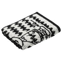 GÄSTETUCHSET Charlie Brown Schwarz 30/50 cm  - Schwarz, Design, Textil (30/50cm) - Vossen
