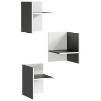 INNENEINTEILUNG 27/37/35 cm   - Graphitfarben/Weiß, MODERN, Holzwerkstoff (27/37/35cm) - Germania