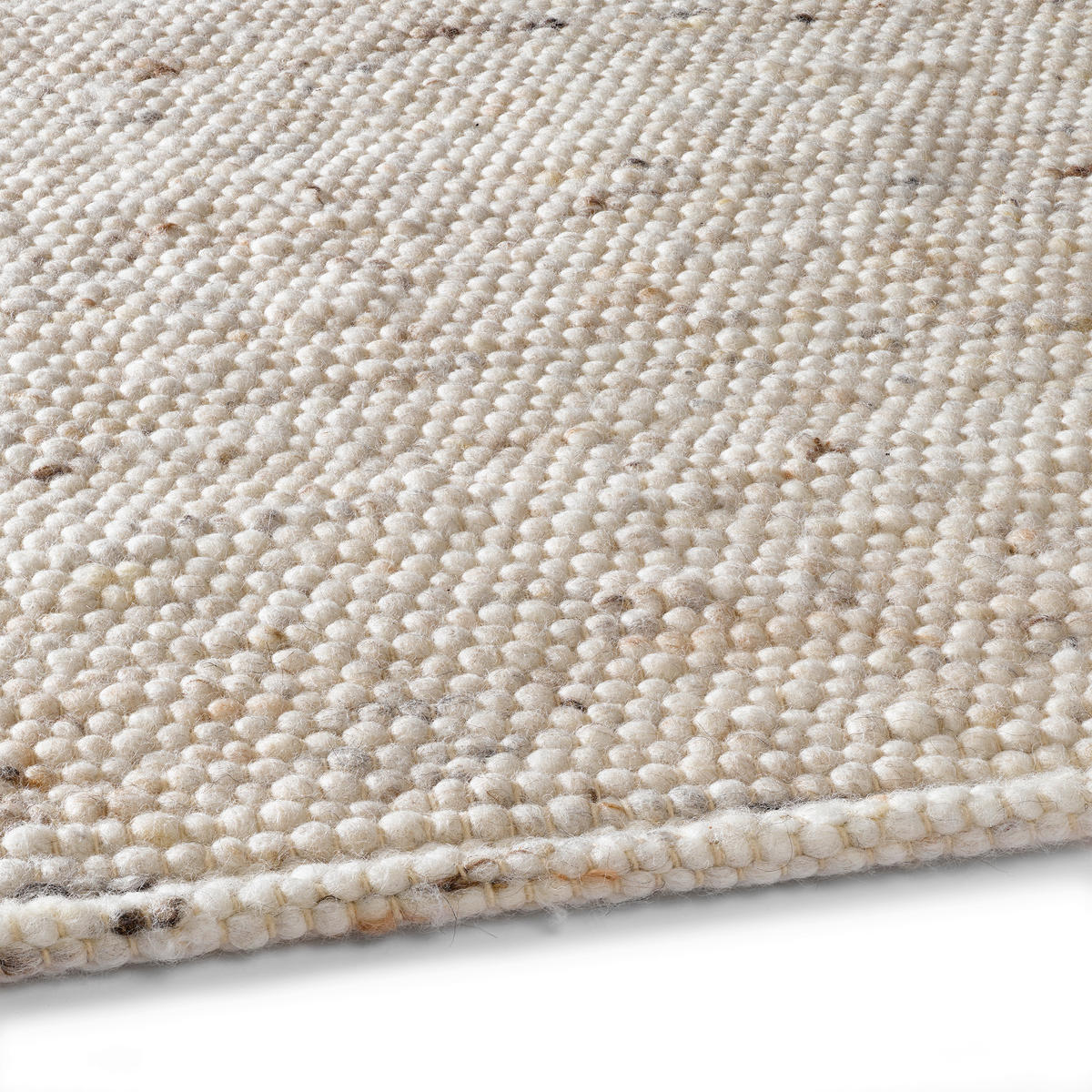 HANDWEBTEPPICH 140/200 cm Beige  - Beige, Basics, Textil (140/200cm) - Linea Natura