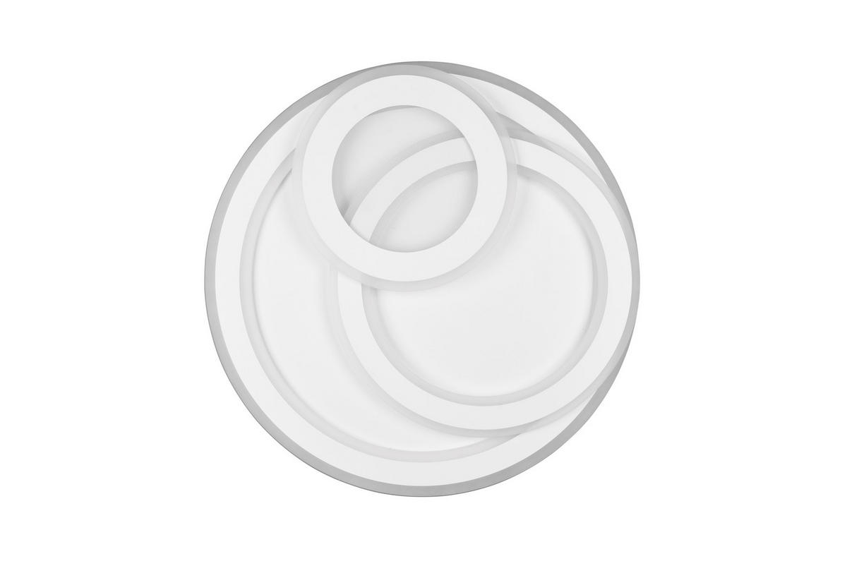 LED-TAKLAMPA Mita 51/7 cm  - vit, Design, metall (51/7cm) - Trio Leuchten