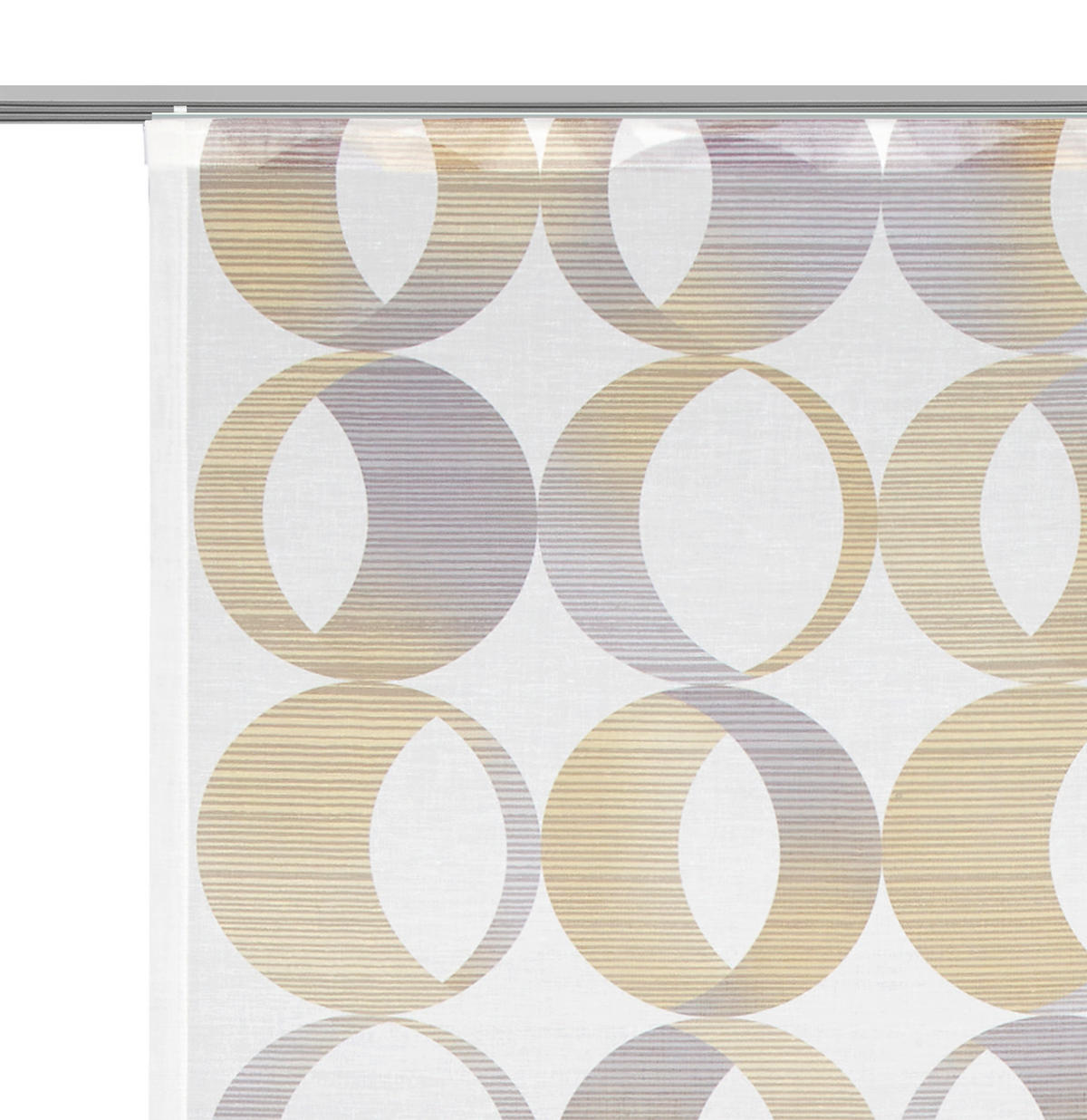 FLÄCHENVORHANG   halbtransparent  60/245 cm   - Gelb, LIFESTYLE, Textil (60/245cm) - Novel
