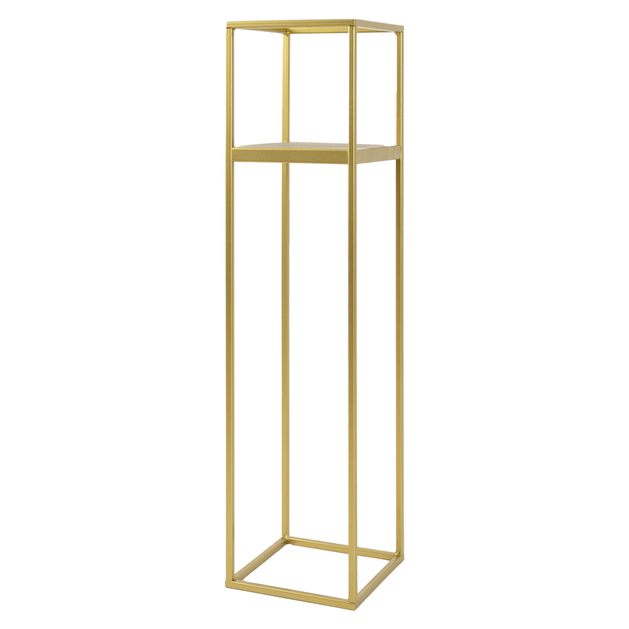 BLUMENSTÄNDER Metall  - Goldfarben, Basics, Metall (19/77/19cm)
