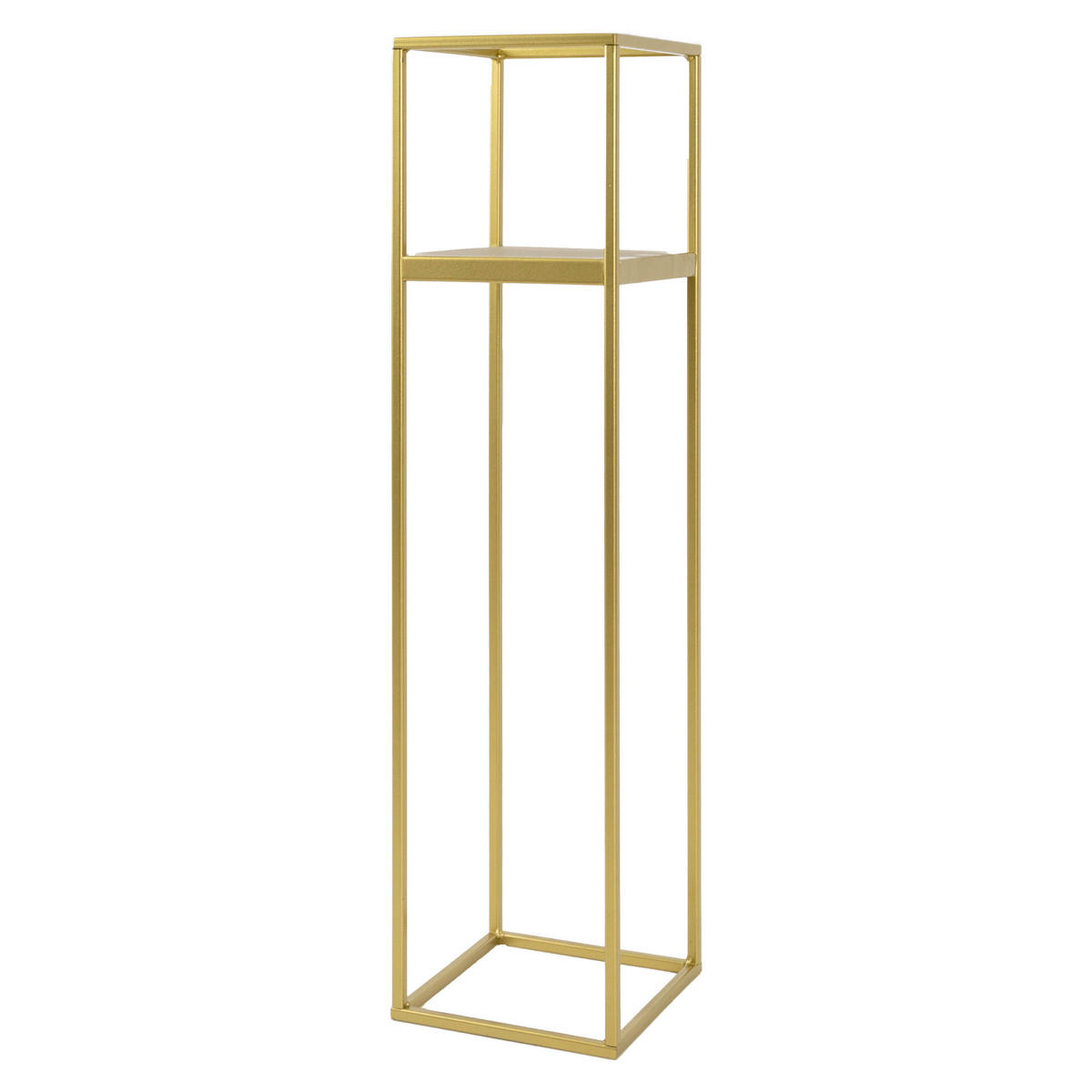 BLUMENSTÄNDER Metall  - Goldfarben, Basics, Metall (19/77/19cm)