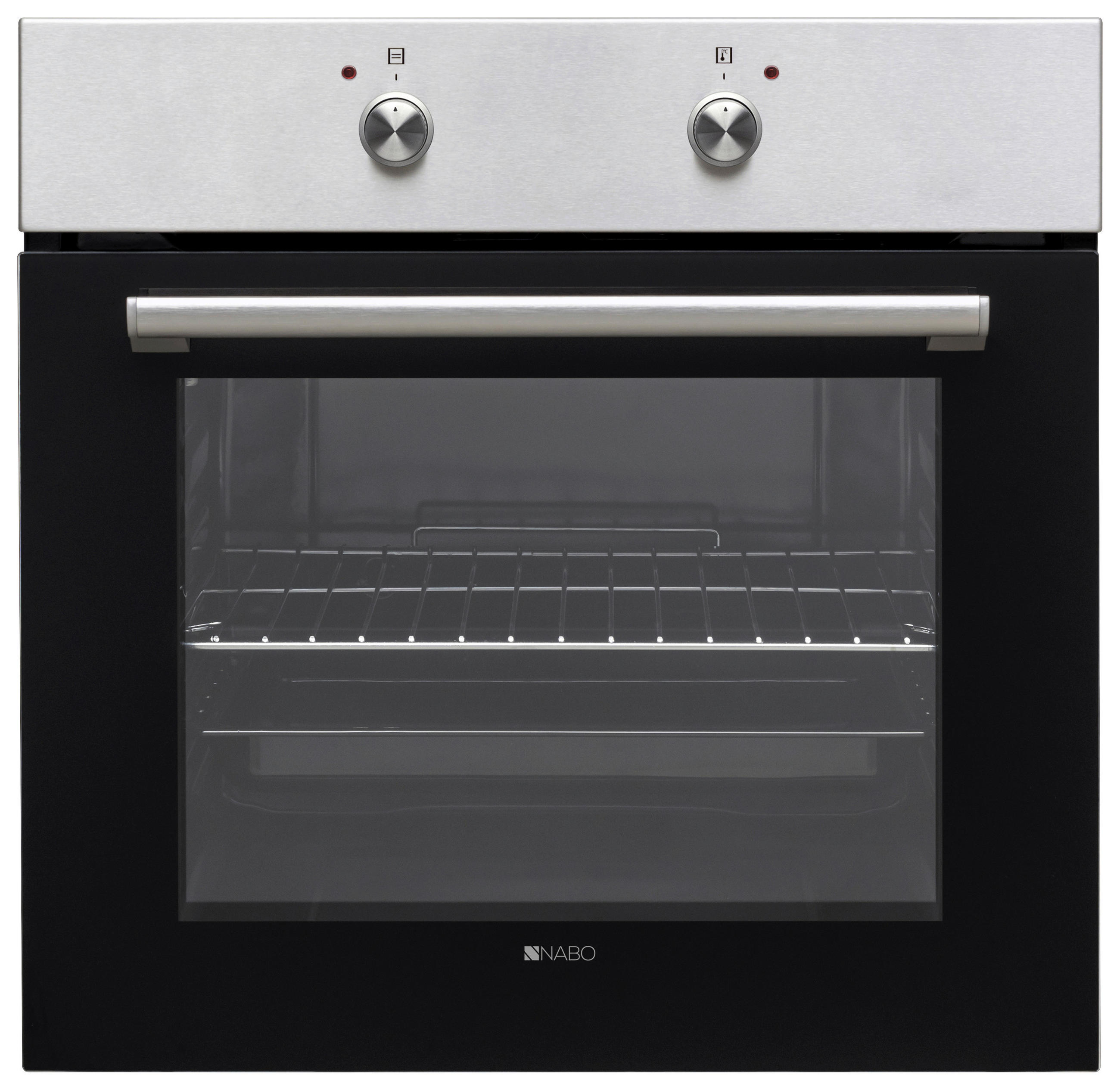 EINBAUBACKOFEN NABO EBO 6400  - Edelstahlfarben, Basics (59,5/59,5/57cm) - Nabo