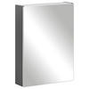 SPIEGELSCHRANK 50/70,7/15,85 cm  - Anthrazit, MODERN, Glas/Holzwerkstoff (50/70,7/15,85cm) - home24