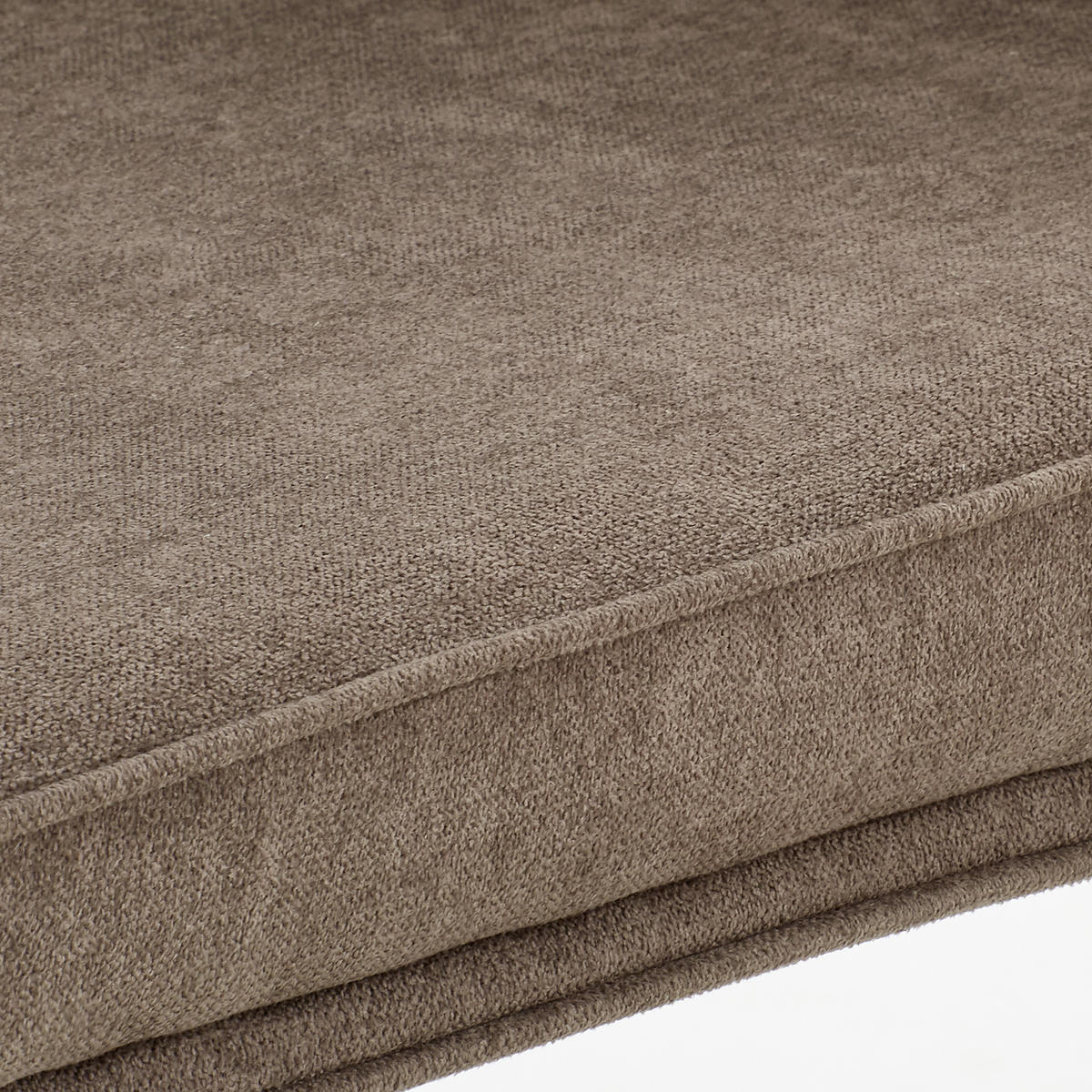 ARMLEHNSTUHL  in Eisen Mikrofaser  - Schwarz/Braun, KONVENTIONELL, Textil/Metall (59/88,5/60,5cm) - Livetastic