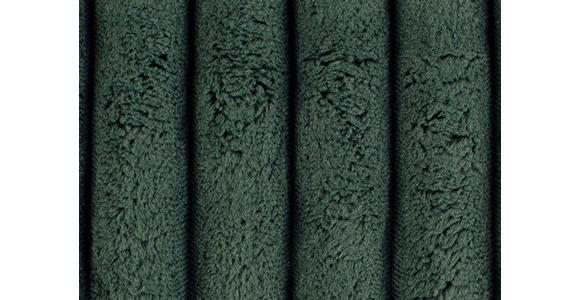 SCHLAFSOFA Cord, Plüsch Dunkelgrün - Dunkelgrün/Schwarz, MODERN, Kunststoff/Textil (240/90/120cm) - Carryhome