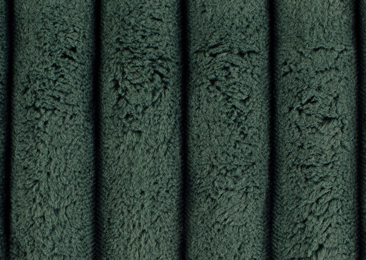 BÄDDSOFFA i manchester, plysch mörkgrön  - svart/mörkgrön, Modern, textil/plast (240/90/120cm) - MID.YOU