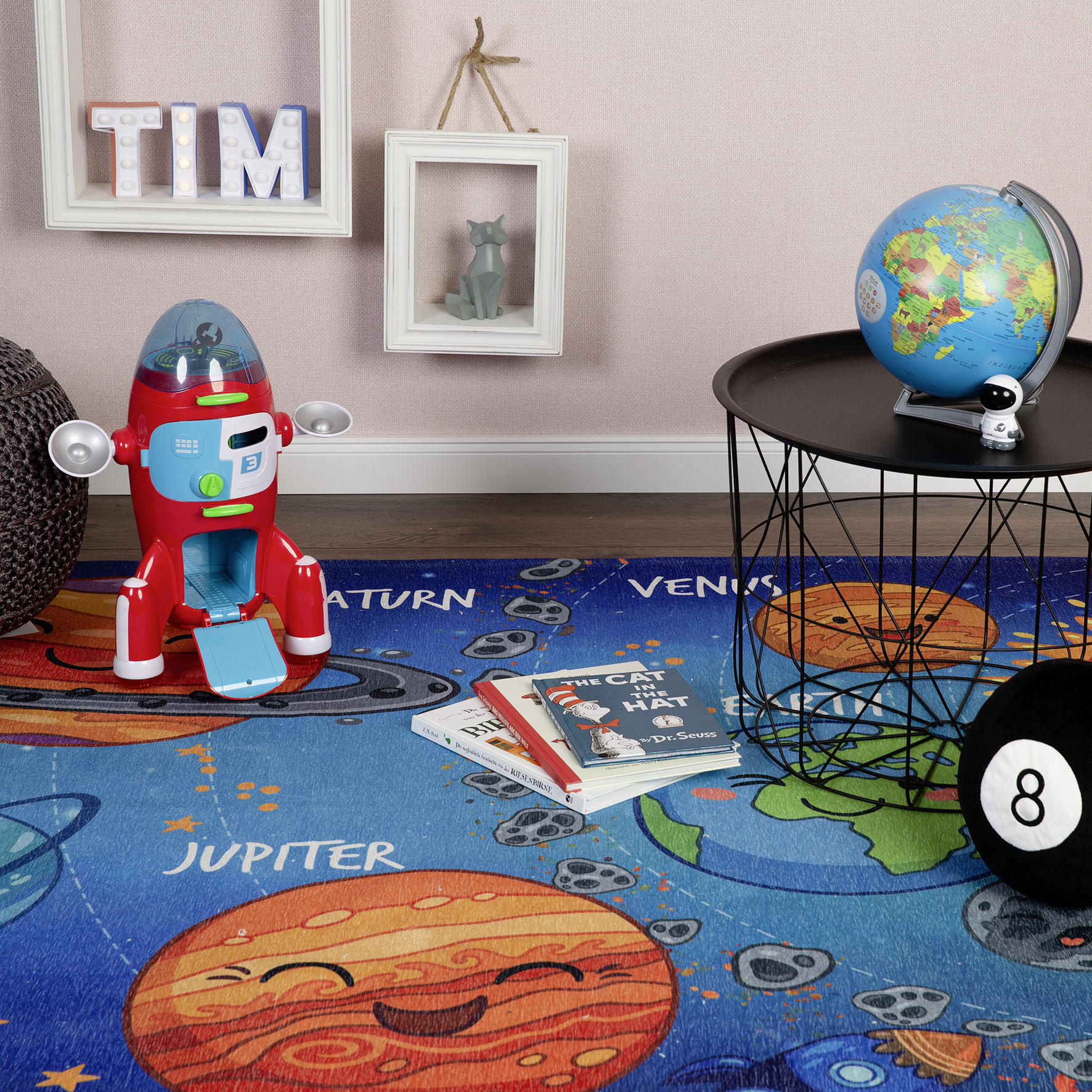 KINDERTEPPICH 160/230 cm  - Blau, Design, Textil (160/230cm) - Obsession