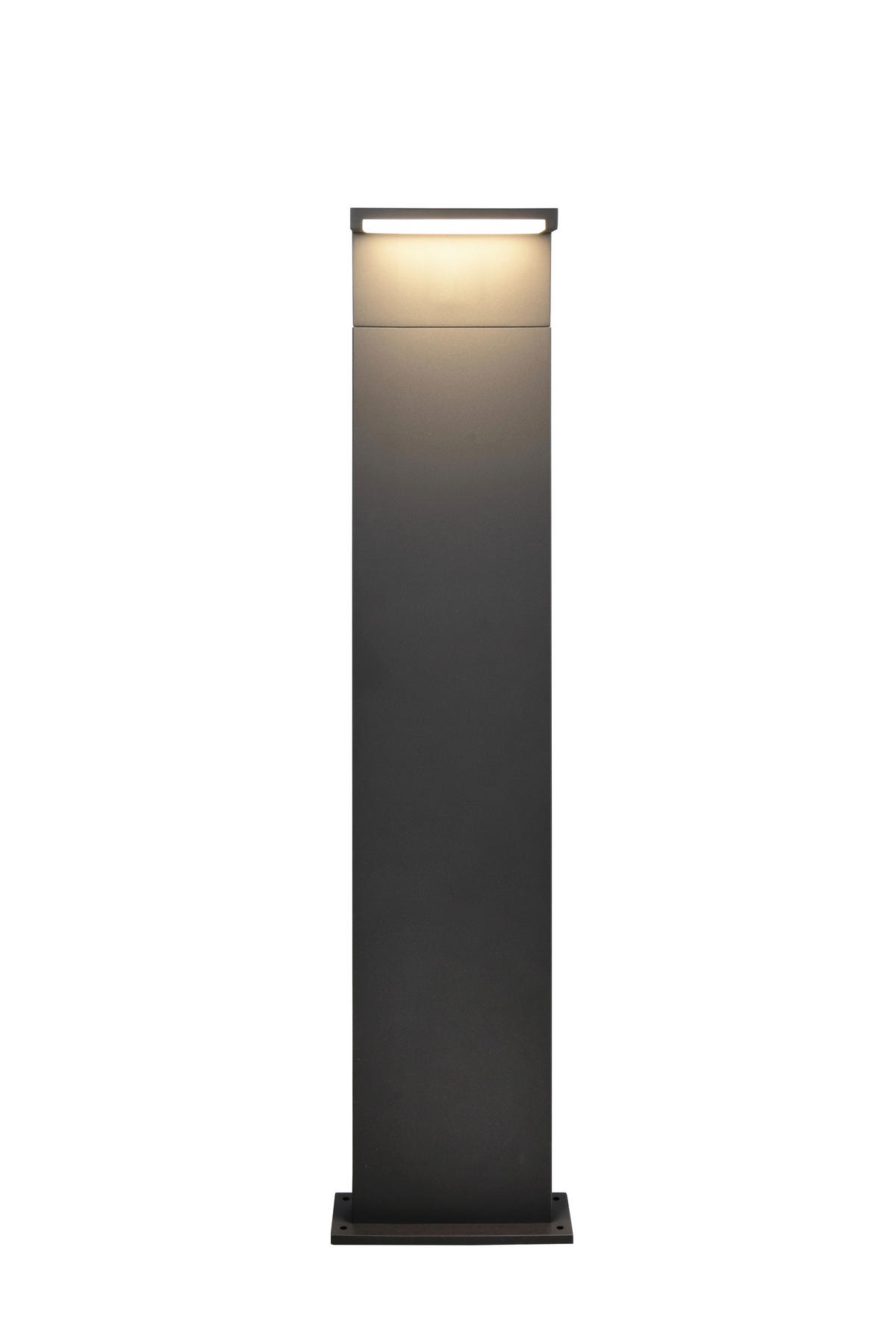 WEGELEUCHTE Ravi 22/100/14 cm  - Anthrazit/Weiß, Design, Kunststoff/Metall (22/100/14cm) - Trio Leuchten
