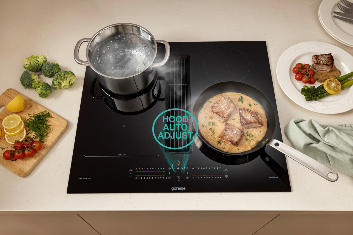 KOCHFELD-DUNSTABZUG-KOMBI  - MODERN (83/23,3/52cm) - Gorenje