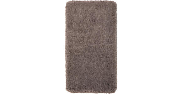 HOCHFLORTEPPICH Linda 60/110 cm  in Graubraun  - Graubraun, KONVENTIONELL, Kunststoff/Textil (60/110cm) - Boxxx