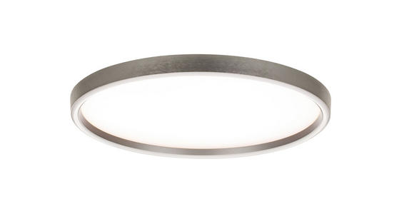 LED-DECKENLEUCHTE Phoenix 48,5/5,5 cm  - Alufarben, Basics, Metall (48,5/5,5cm) - Novel