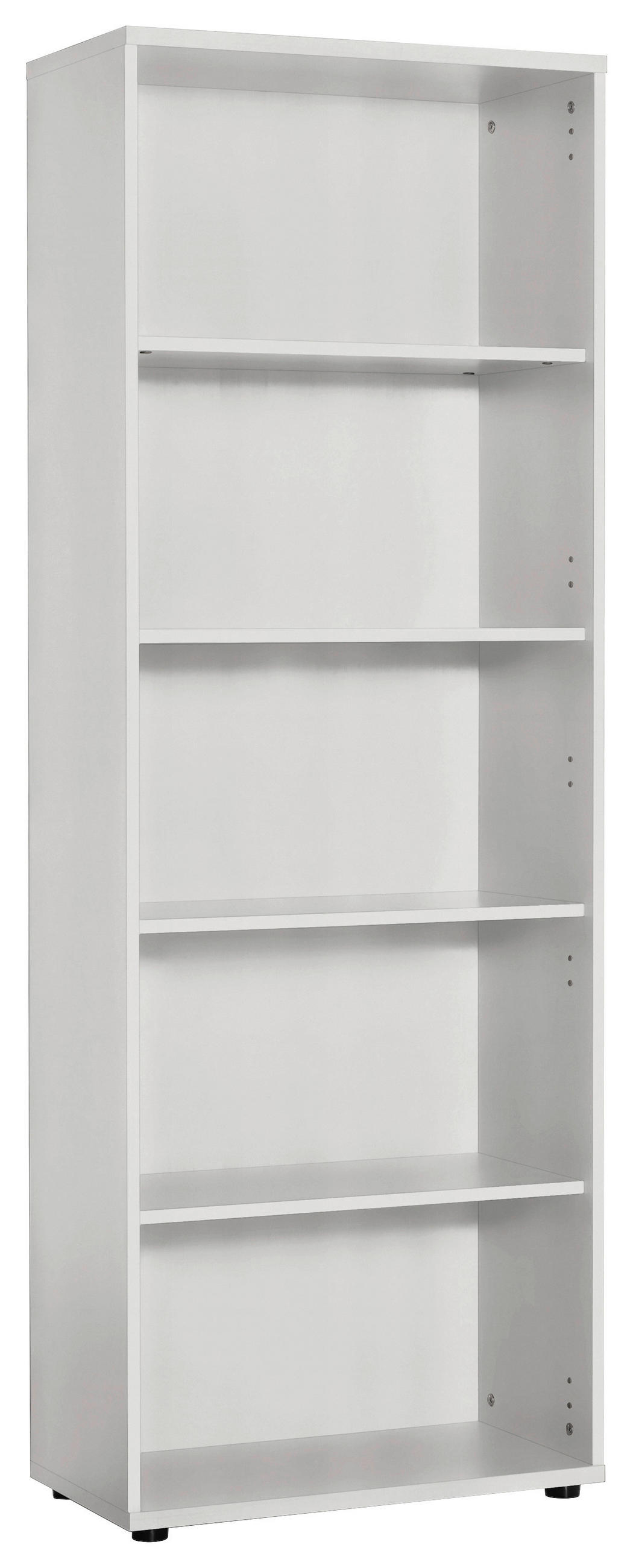 AKTENREGAL 65,1/182,4/34,5 cm  - Hellgrau/Schwarz, Basics, Holzwerkstoff/Kunststoff (65,1/182,4/34,5cm) - MID.YOU
