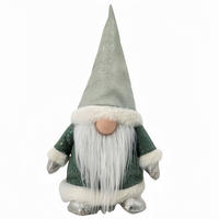 ŠKRIATOK - biela/zelená, Lifestyle, textil (17/35/13cm) - X-Mas