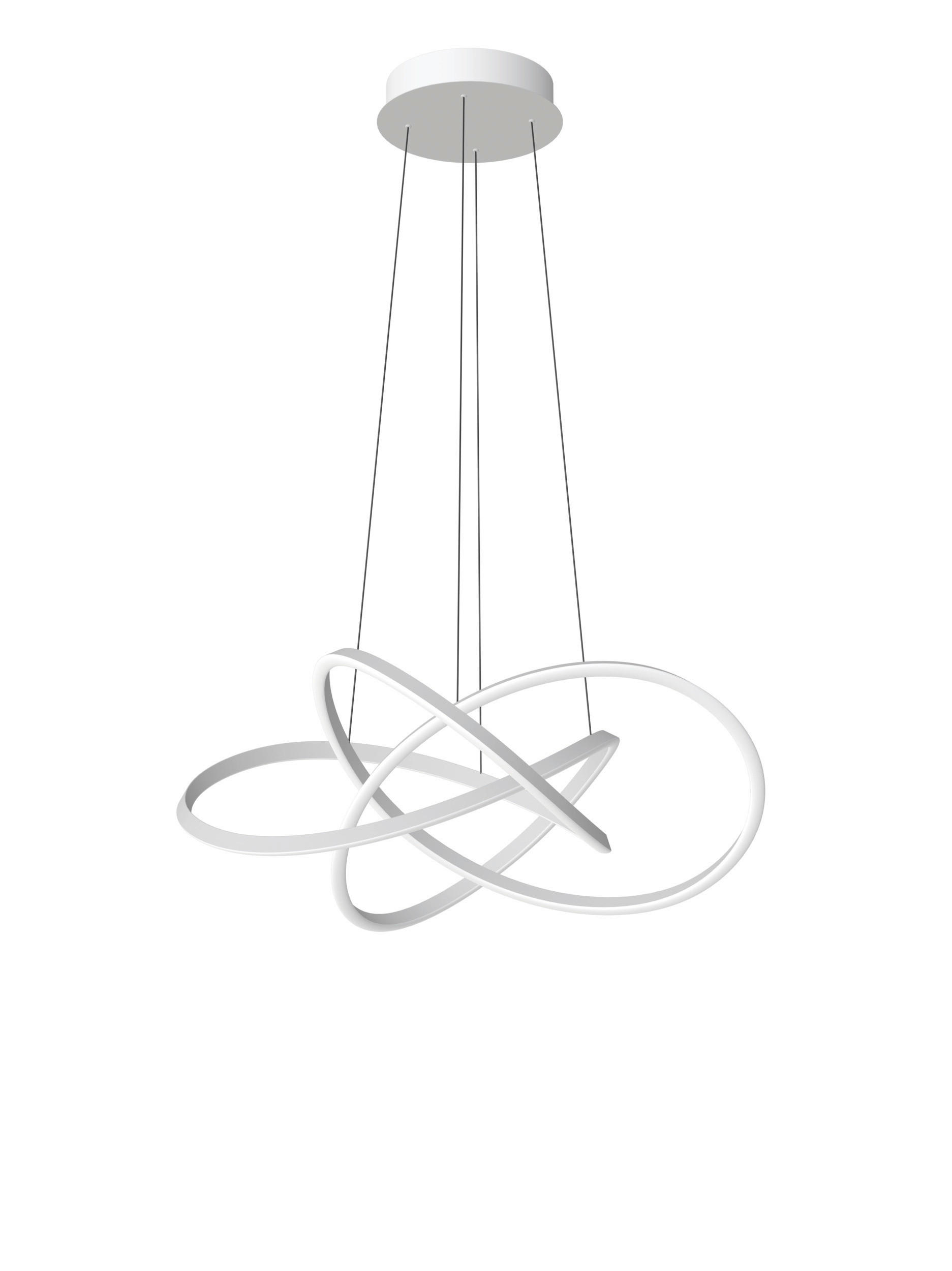 Eglo Led-Hängeleuchte Giobole Weiß 180 cm