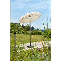 SONNENSCHIRM 150 cm Anthrazit  - Anthrazit/Silberfarben, Basics, Textil/Metall (150/220/150cm) - Schneider