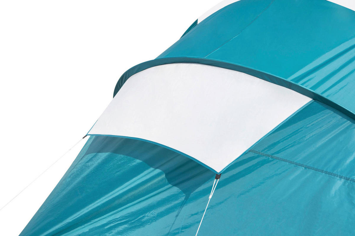 ZELT PAVILLO 68093 - Weiß/Hellblau, KONVENTIONELL, Glas/Kunststoff (460/230/185cm) - Bestway