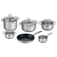 FŐZŐEDÉNYKÉSZLET 10 részes  - nemesacél, Basics, Üveg/fém (34/28/54cm) - Tefal