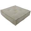 SOFAELEMENT in gerippt Elfenbein  - Elfenbein, Design, Textil (80/20/80cm) - P & B