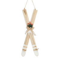 BOŽIČNA FIGURICA - bela, Basics, umetna masa (59.5/17.5/4.5cm)