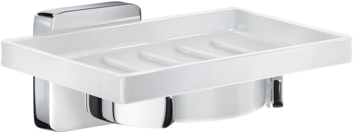 SEIFENSCHALE Metall  - Chromfarben, Basics, Metall (10/17,4/5,2cm)