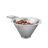 Gewürztrichter - Silberfarben, Basics, Metall (9,8/7,2/4cm) - Gefu