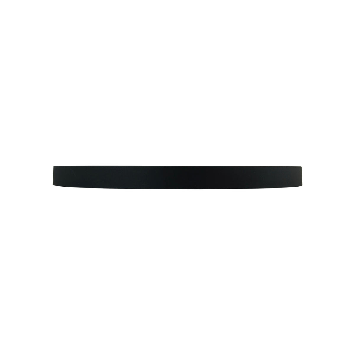 LED-DECKENLEUCHTE Space 22,5/1,7 cm   - Schwarz, KONVENTIONELL, Kunststoff (22,5/1,7cm)