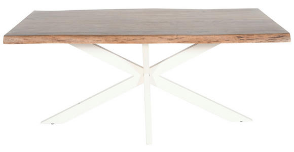 TISCHGESTELL in Metall 160/70/72 cm - Creme, Design, Metall (160/70/72cm) - Landscape