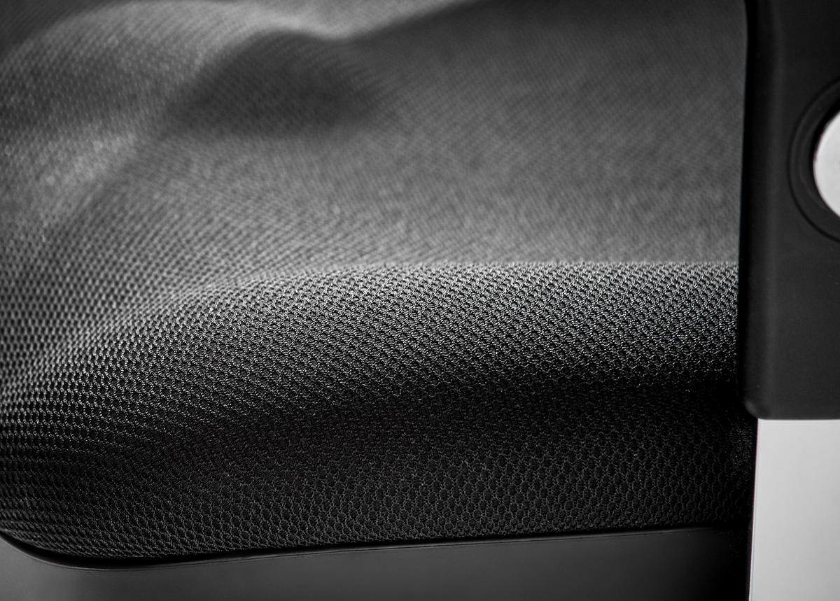 DREHSTUHL Webstoff Schwarz  - Schwarz, KONVENTIONELL, Kunststoff/Textil (80/121/60cm)