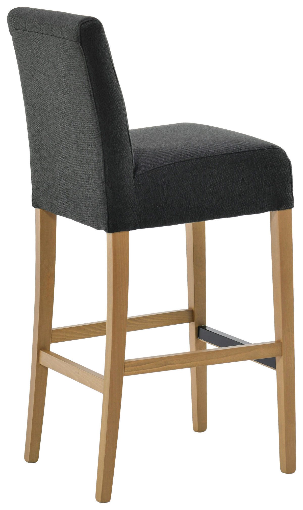 BÁRSZÉK textil antracit  - tölgyfa színű/antracit, Konventionell, textil/fa (42/102/53cm) - Carryhome