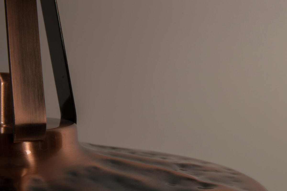 HÄNGELEUCHTE 45.5/45.5/165 cm  - Kupferfarben, KONVENTIONELL, Metall (45.5/45.5/165cm) - Zuiver