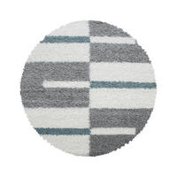 RYAMATTA 160/160 cm Gala  - turkos, Design, textil (160/160cm) - Novel