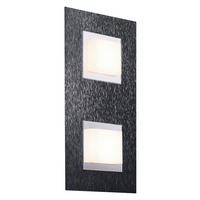 LED-WANDLEUCHTE 30/15/5,2 cm  - Anthrazit, Design, Metall (30/15/5,2cm) - Grossmann