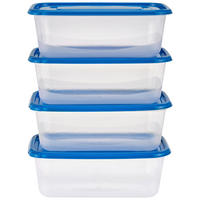 Recipient Depozitare Alimente   - albastru/transparent, Konventionell, plastic - Boxxx